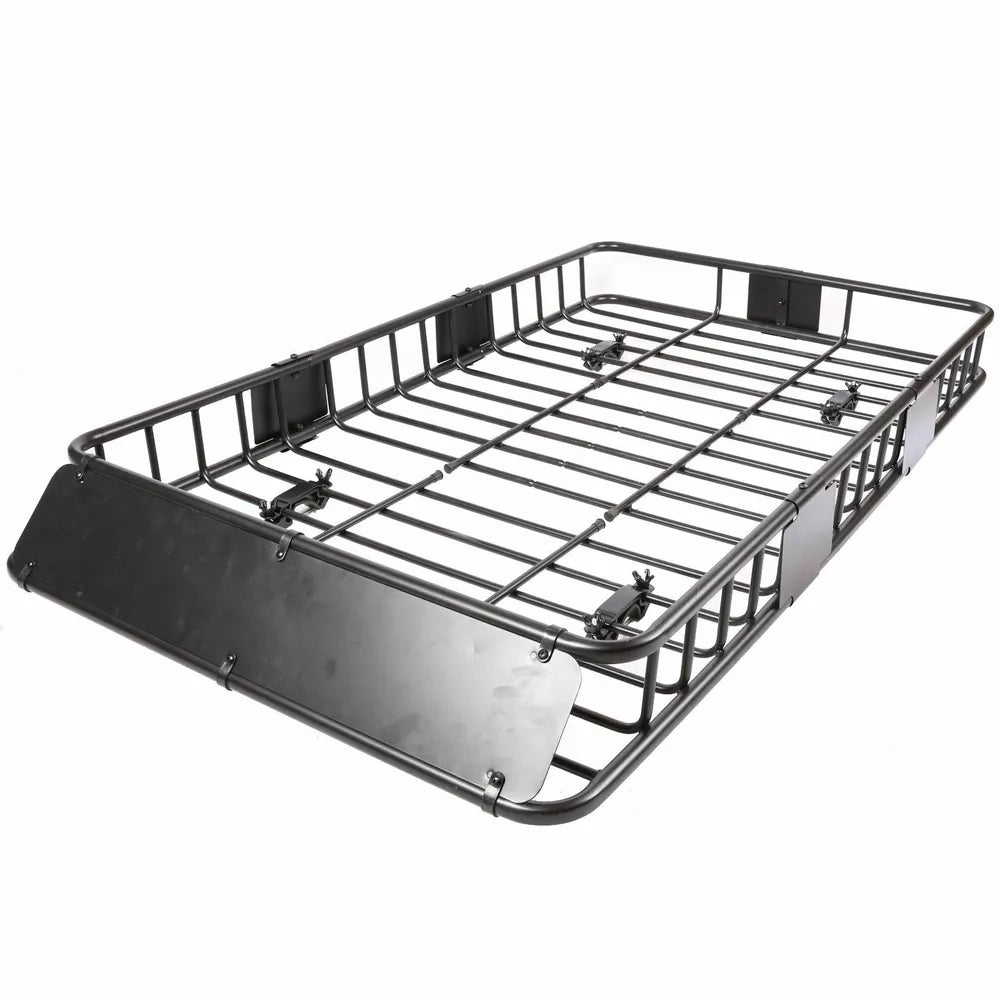 500 lbs 64'' Universal Roof Rack Cargo SUV Top Luggage Carrier Basket Holder