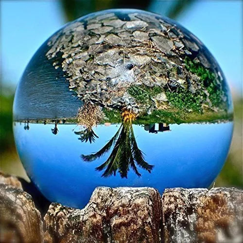 LONGWIN Crystal Ball Healing Sphere Paperweight Photography Photo Props 40-250MM