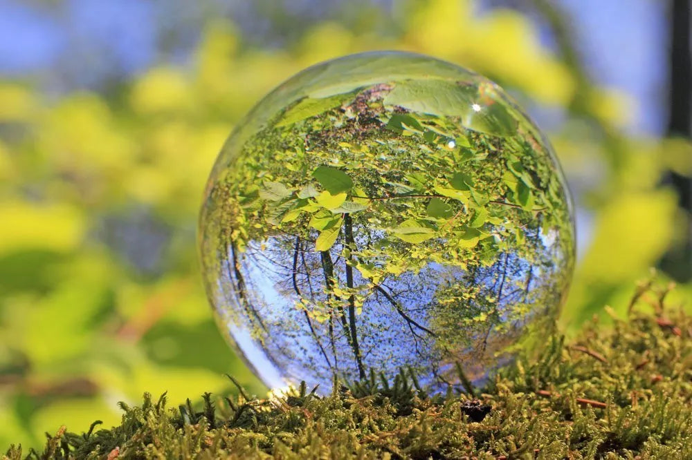 LONGWIN Crystal Ball Healing Sphere Paperweight Photography Photo Props 40-250MM