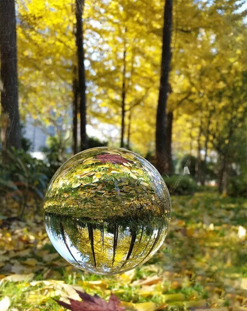 LONGWIN Crystal Ball Healing Sphere Paperweight Photography Photo Props 40-250MM