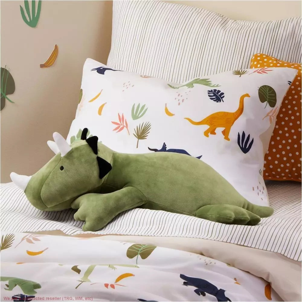 Dinosaur Weighted Plush Throw Pillow - Pillowfort