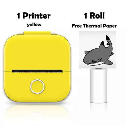 Phomemo Mini Pocket Thermal Printer Wireless Bluetooth Photo T02 or Label Paper