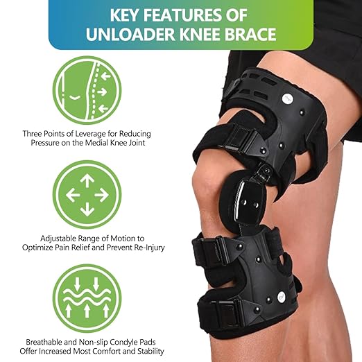 OA Unloader Knee Brace- Arthritis Pain Relief,Bone Knee Joint Pain(RIGHT)