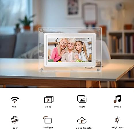 MomentFrame 7" Picture/Video Frame w/ built in speakers