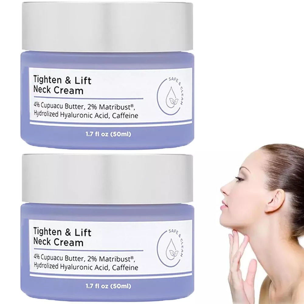 Neck Cream - Tighten & Lift Firming Neck Cream for Crepey Skin 2024 Must Have!