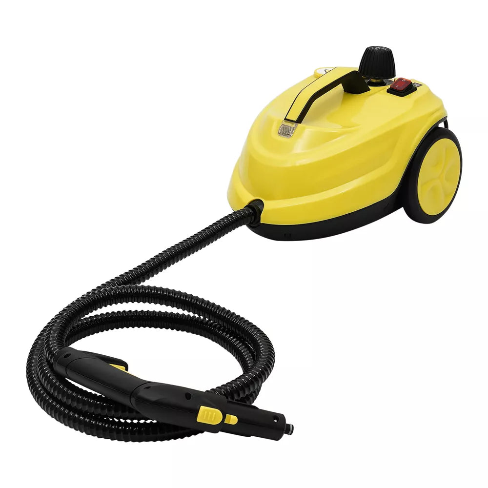 High-Pressure Steam Cleaner Multipurpose Handheld Steam Cleaner Portable Yellow