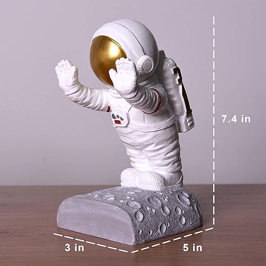 Kakizzy Astronaut Bookends for Kids, Space Bookends Astronaut Decor Decorativ...
