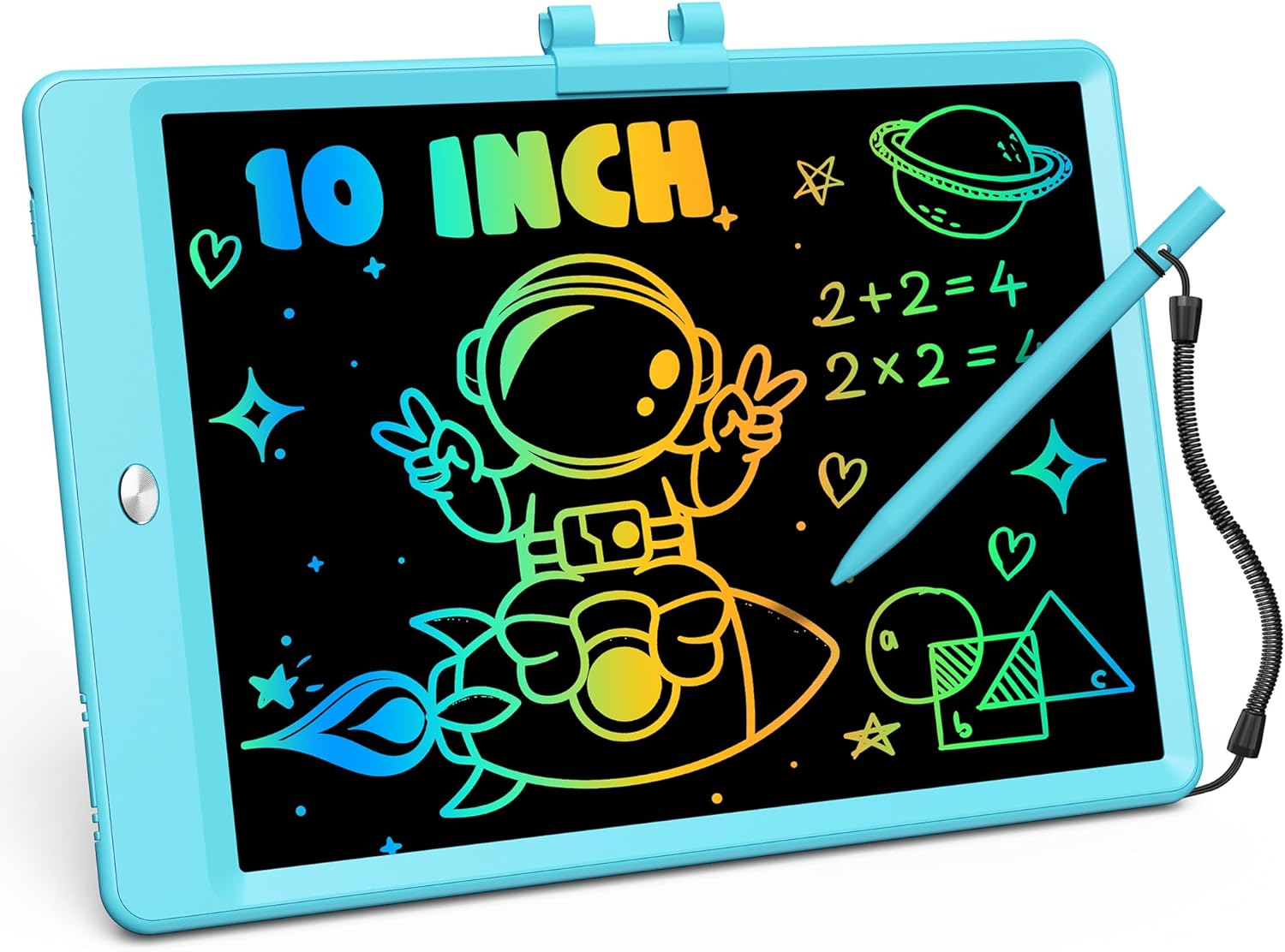 Bravokids Toys for 3-6 Years Old Girls Boys, LCD Writing Tablet 10 Inch