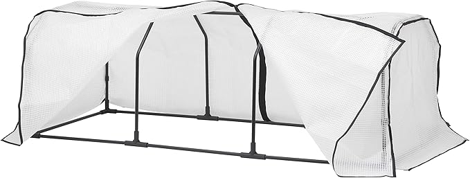 VegTrug Classic Greenhouse Frame and Multi-Cover Set, Compatible with Medium ...