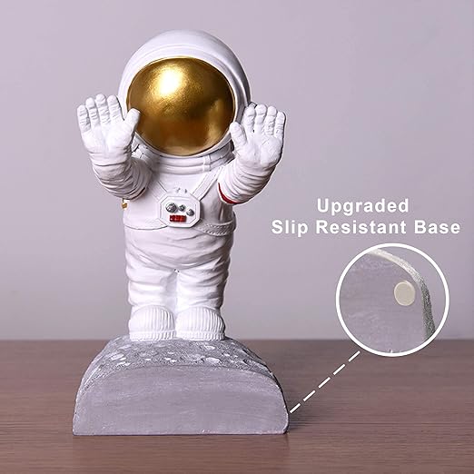 Kakizzy Astronaut Bookends for Kids, Space Bookends Astronaut Decor Decorativ...
