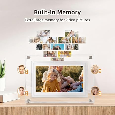 MomentFrame 7" Picture/Video Frame w/ built in speakers