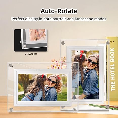 MomentFrame 7" Picture/Video Frame w/ built in speakers