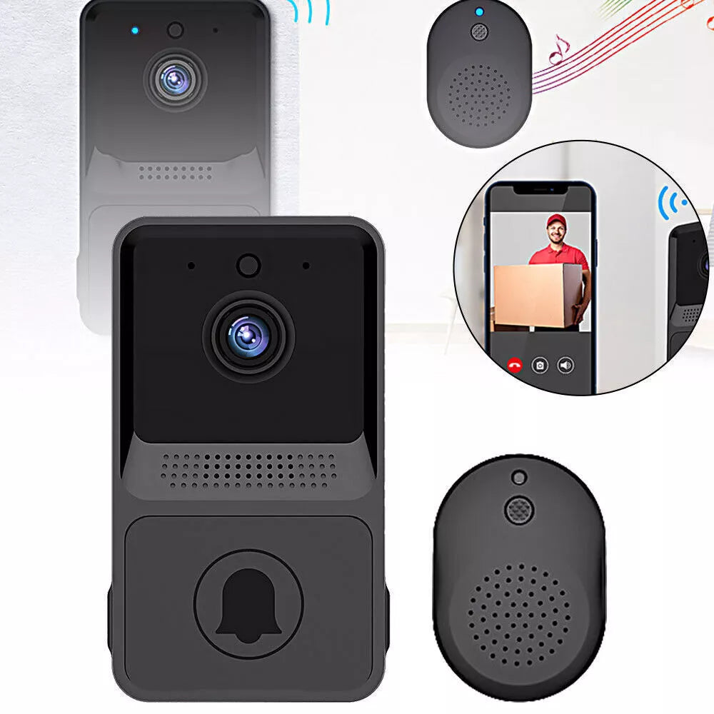 Smart WiFi Wireless Video Doorbell Phone Door Ring Intercom Camera Bell Securit