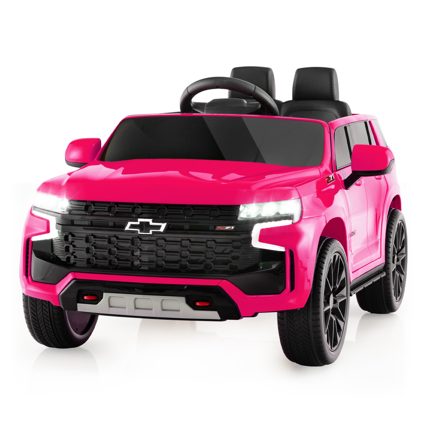 Kids 12V Ride On Car Chevrolet Tahoe Electric Truck SUV Remote w/ Light & Music