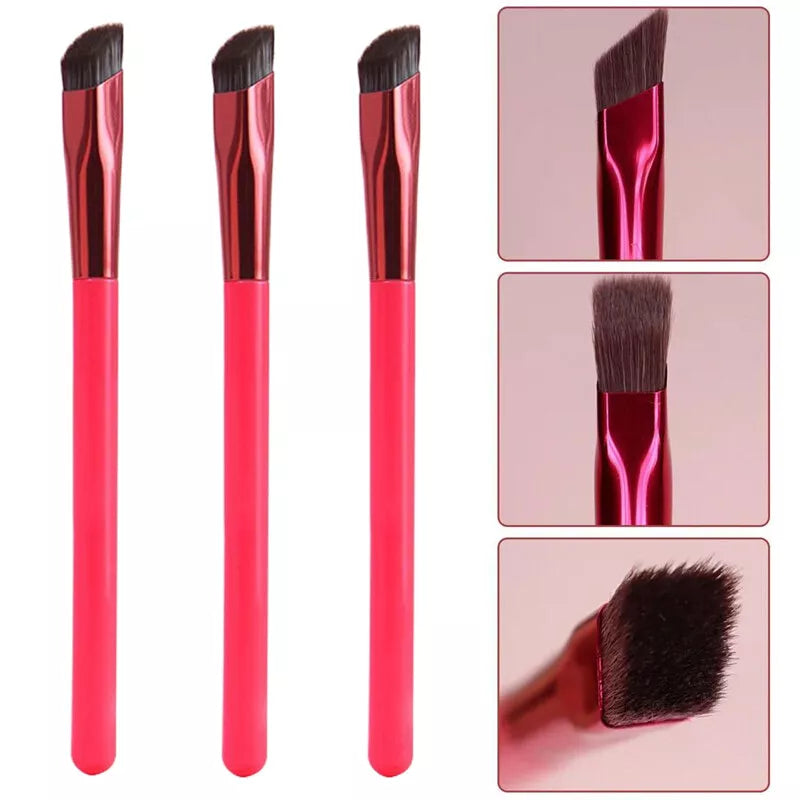 1-5PCS Multi Function Square Angled Eyebrow Brush Wild Makeup Eyebrow Brush USA