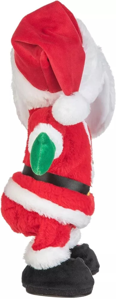 Gemmy Twerking Dancing Santa Bluetooth Plush – Compatible with Alexa