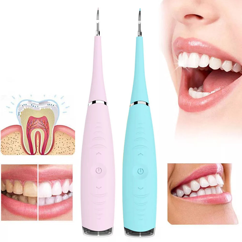 Electric Dental Calculus Remover Scraper Plaque Tartar Teeth Cleaning Tools