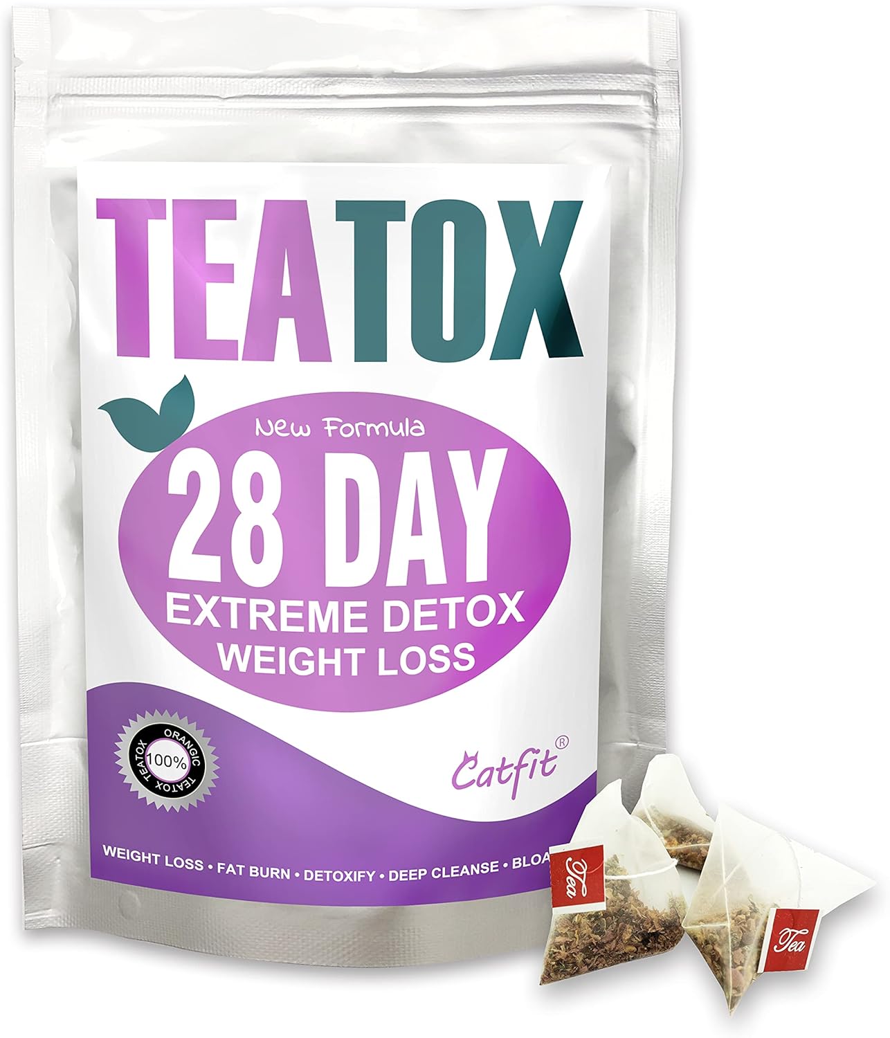 Flat Tummy Detox Tea Flat Tummy Beauty 28 Day Teatox Weight Loss Tea