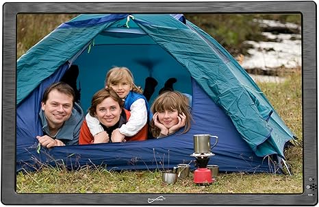 SuperSonic SC-2812 12" Portable LCD TV AC/DC Compatible W RV/Boat Rechargeable