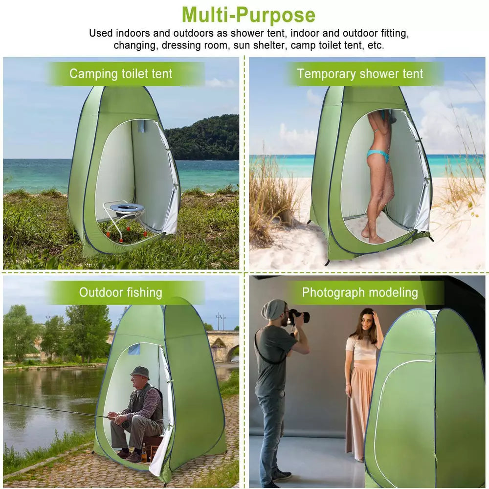 Portable Outdoor Pop Up Privacy Tent Camping Shower Toilet Changing Room Hiking