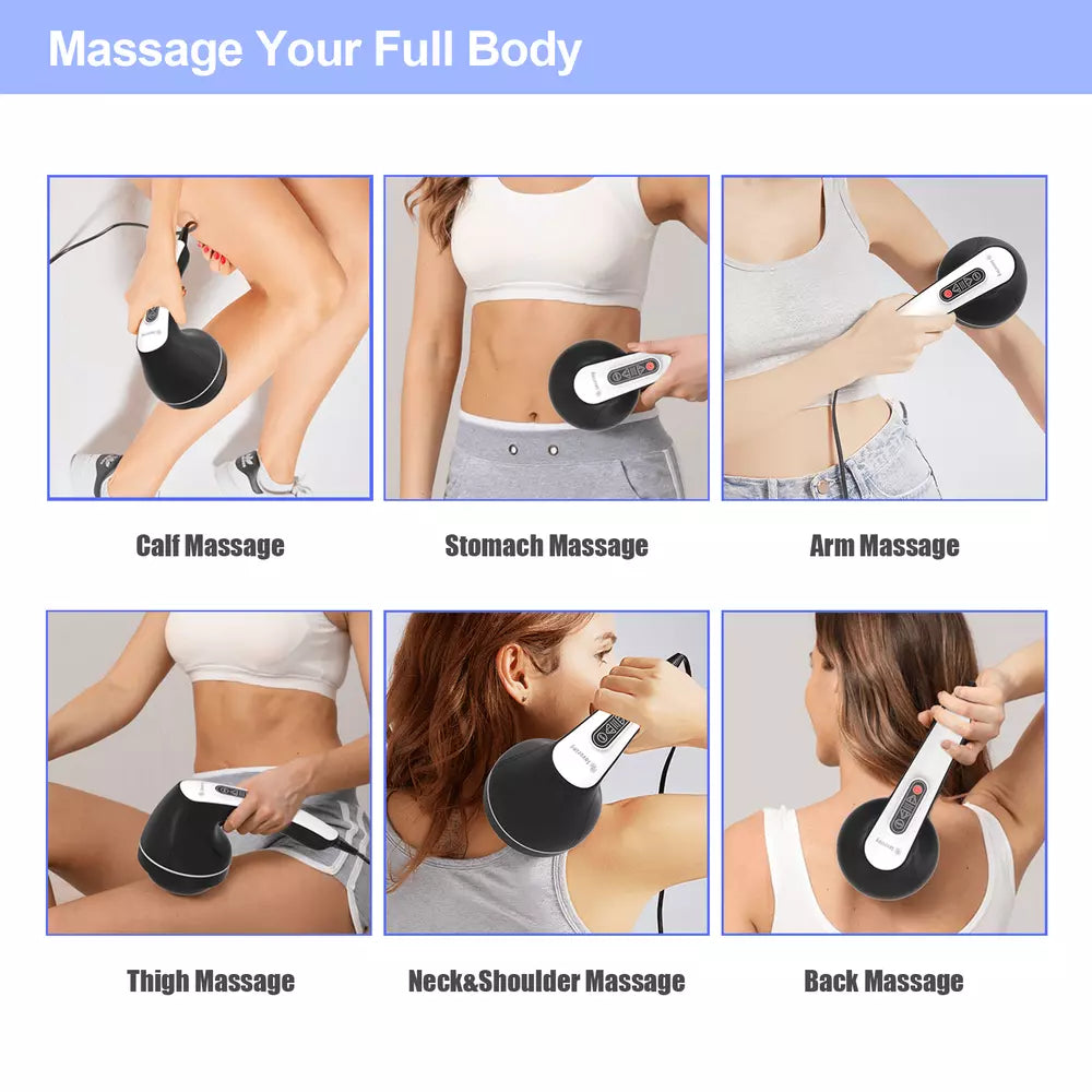 Cellulite Massager with 8 Heads, Body Sculpting Machine for Stomach Belly Fat