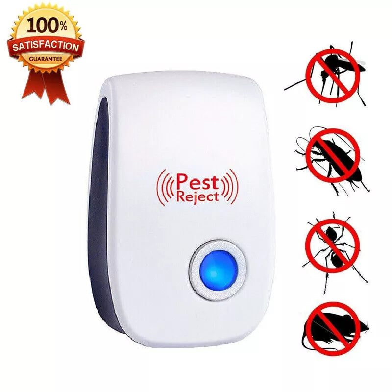 Ultrasonic Pest Repeller Control Electronic Repellent Mice Rat Reject USA STOCK