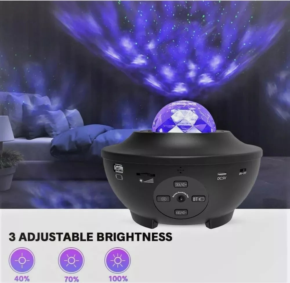 Star Projector, Galaxy Projector with Remote Control 3 in 1 with Bluetooth