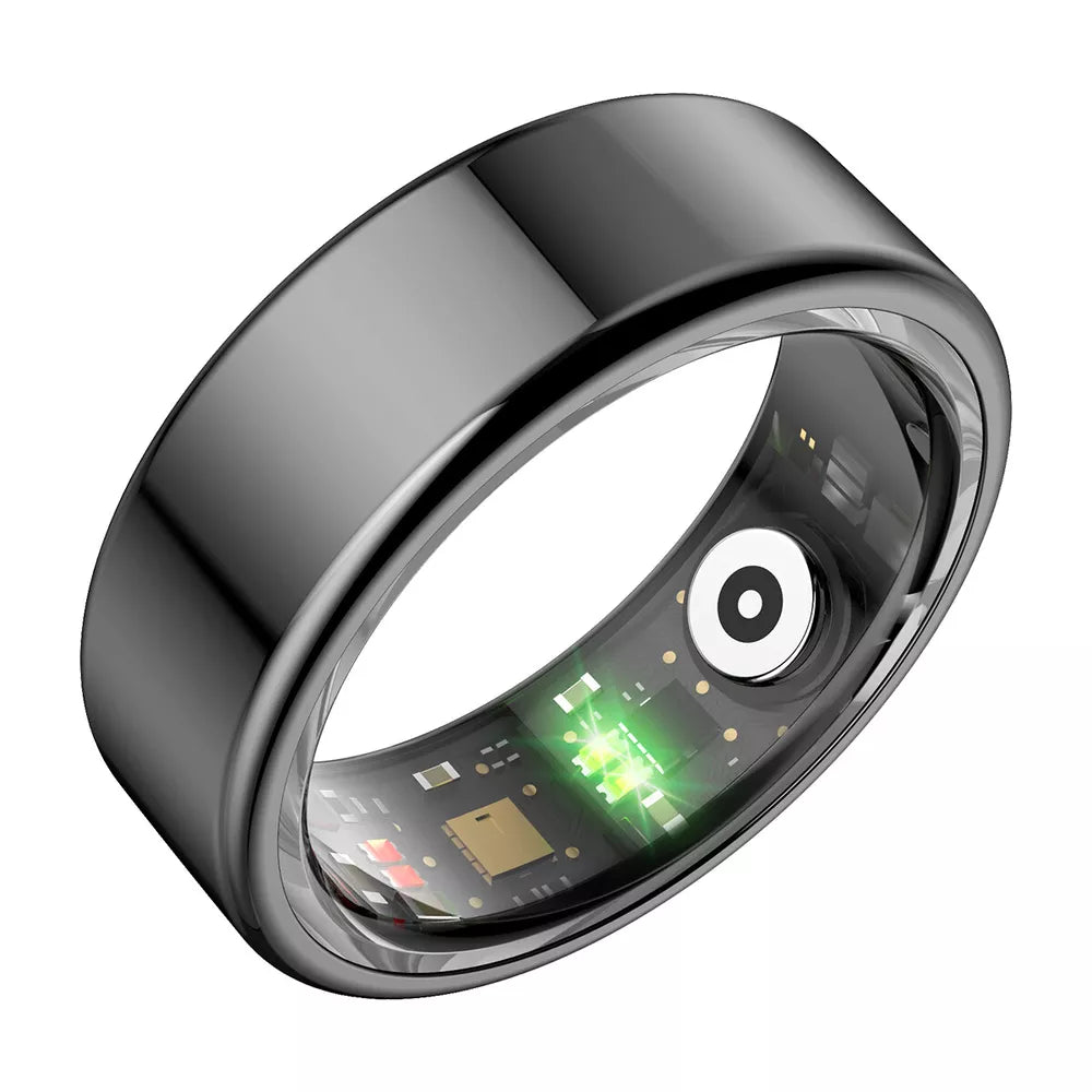 Smart Ring Health Waterproof Finger Rings Monitor Heart Rate Fitness Tracker