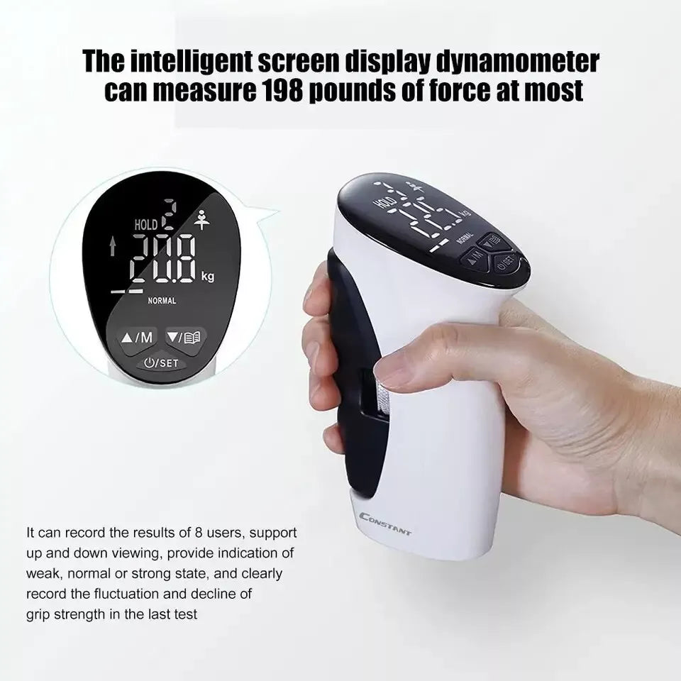 Auto Capturing Electronic Grip Power Strength Trainer Smart Hand Dynamometer