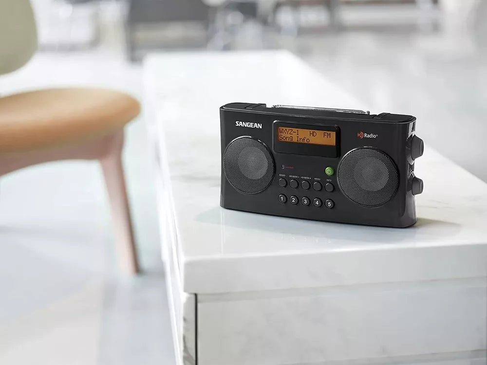 Sangean HDR-16 HD Radio/FM-Stereo/AM Portable Radio