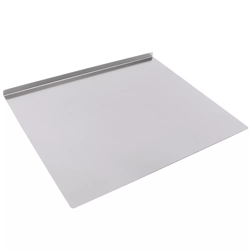 Stainless Steel Cutting Chopping Boards Large Pastry Board Counter with Lip Top