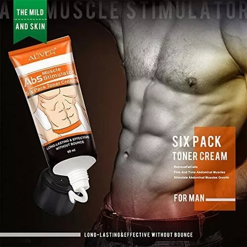 AL'IVER Abdominal Muscle Toner Sweat Enhancer Cream Belly Fat Burner Body Slim