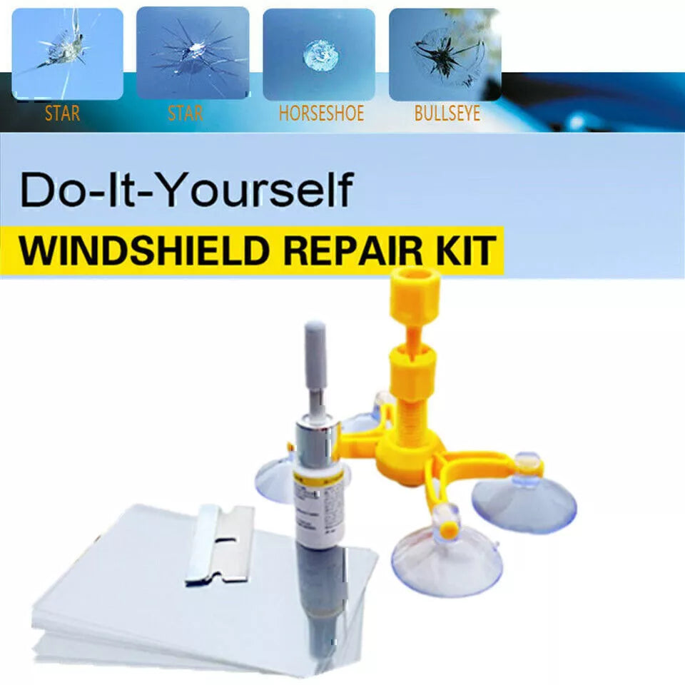 Auto Glass Nano Repair Fluid Car Windshield Resin Scratch Crack Fix Tool