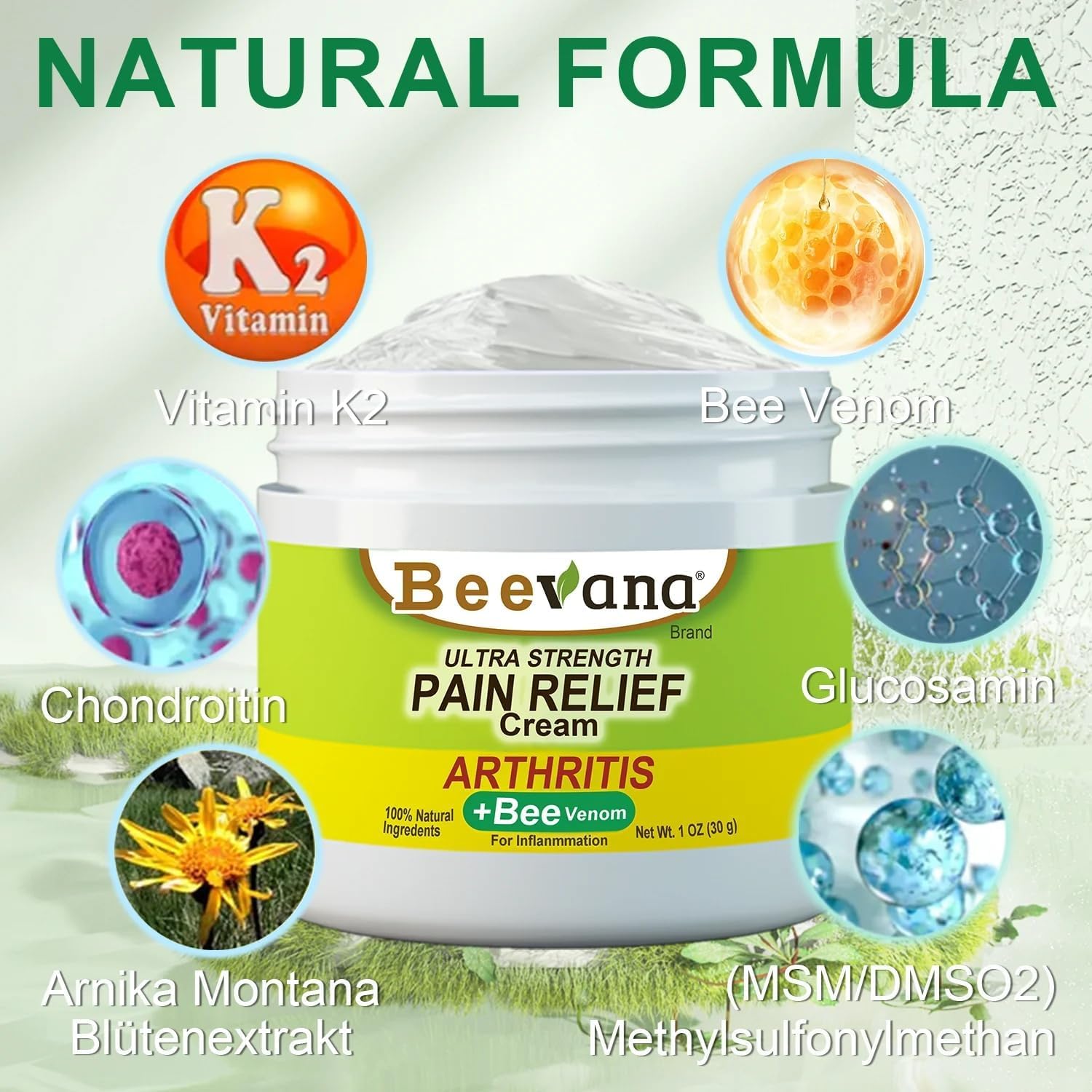 Bee Venom Therapy Cream – Fast-Acting Joint & Bone Pain Relief