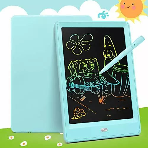 Bravokids Toys for 3-6 Years Old Girls Boys, LCD Writing Tablet 10 Inch