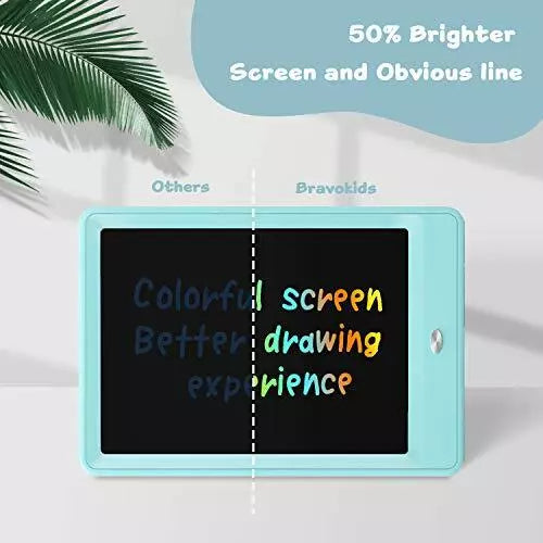 Bravokids Toys for 3-6 Years Old Girls Boys, LCD Writing Tablet 10 Inch