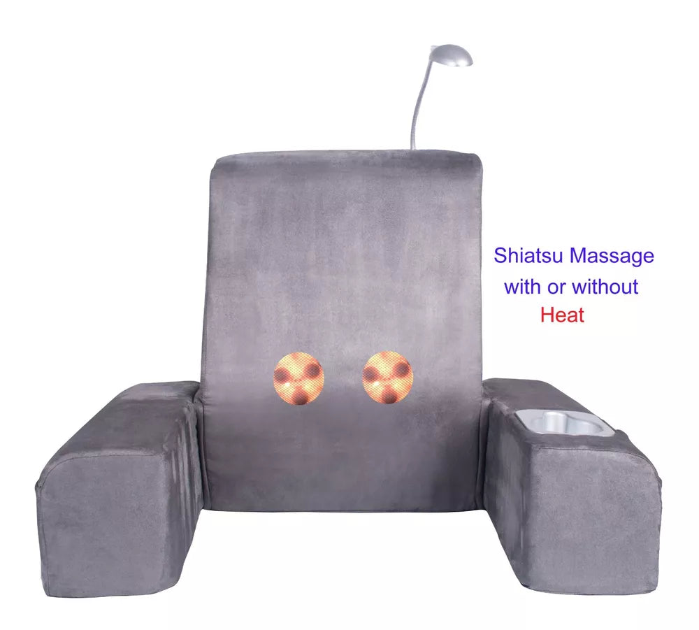 Carepeutic Back Rest Bed Lounger with Heated Comfort Massage KH265-V02