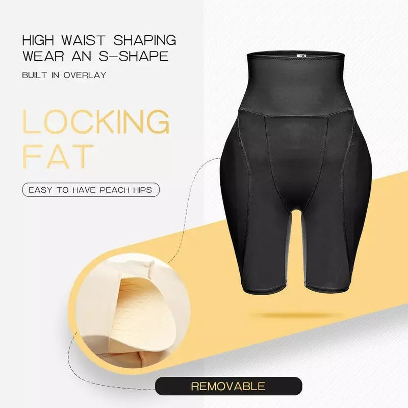 Crossdresser High Waist Panties Hip Pads Shaper Booty Lifting Leggings for Women