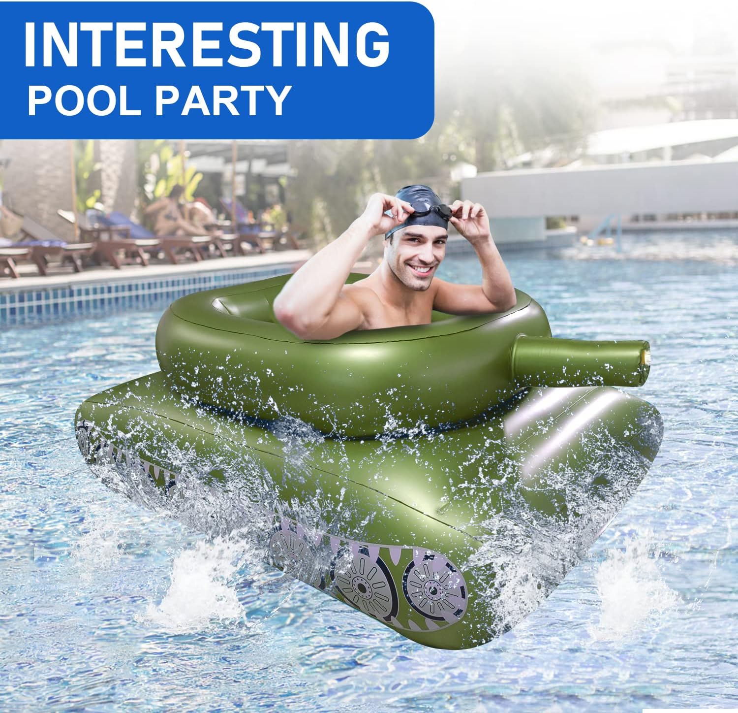 Summer Pool Party Inflatable Water Gun Fun Outdoor Sport Toy Swimming Swim Toy