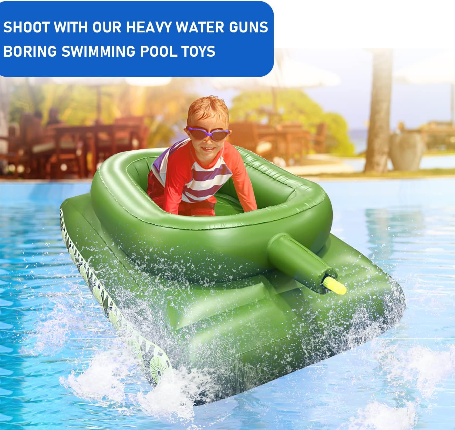 Summer Pool Party Inflatable Water Gun Fun Outdoor Sport Toy Swimming Swim Toy