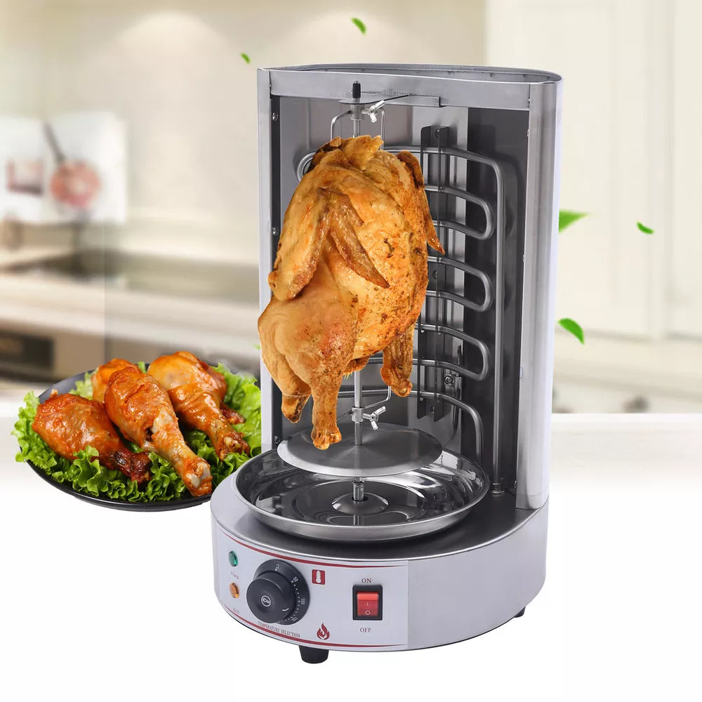 Electric Vertical Broiler Shawarma Machine Spinning Doner Kebab Gyro Grill New