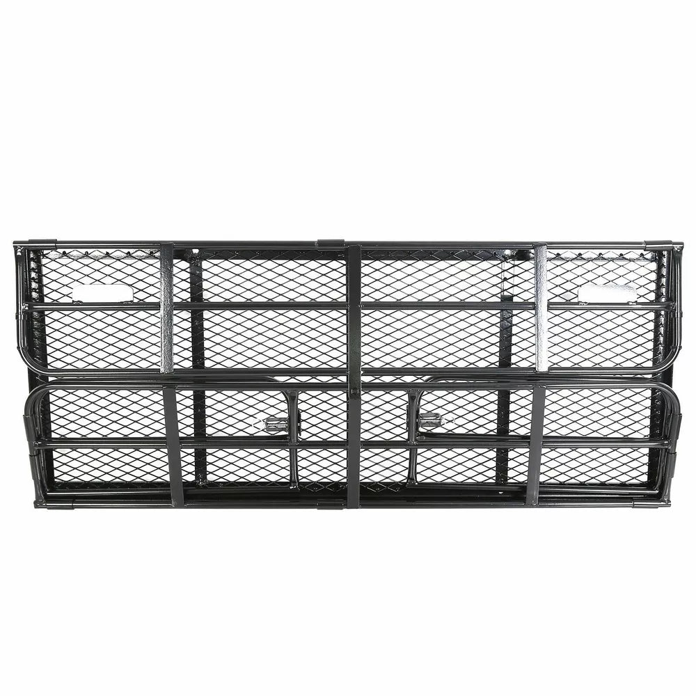 Folding Trailer Hitch Cargo Carrier Basket Luggage Rack Carrier Storage For SUV