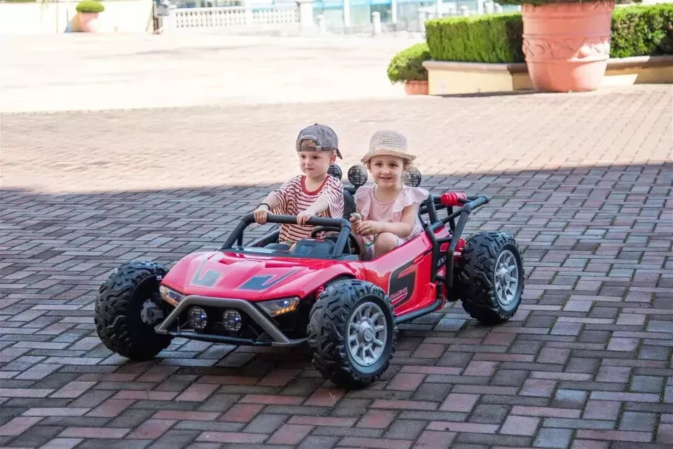 Freddo Monster 2 Seater 24V Ride on for Kids (Red)