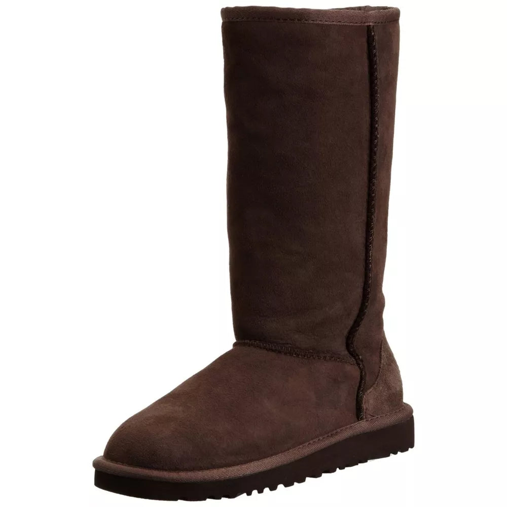 Girls Ugg Classic Tall Chocolate Brown Kids Boots Size 6 Youth NEW