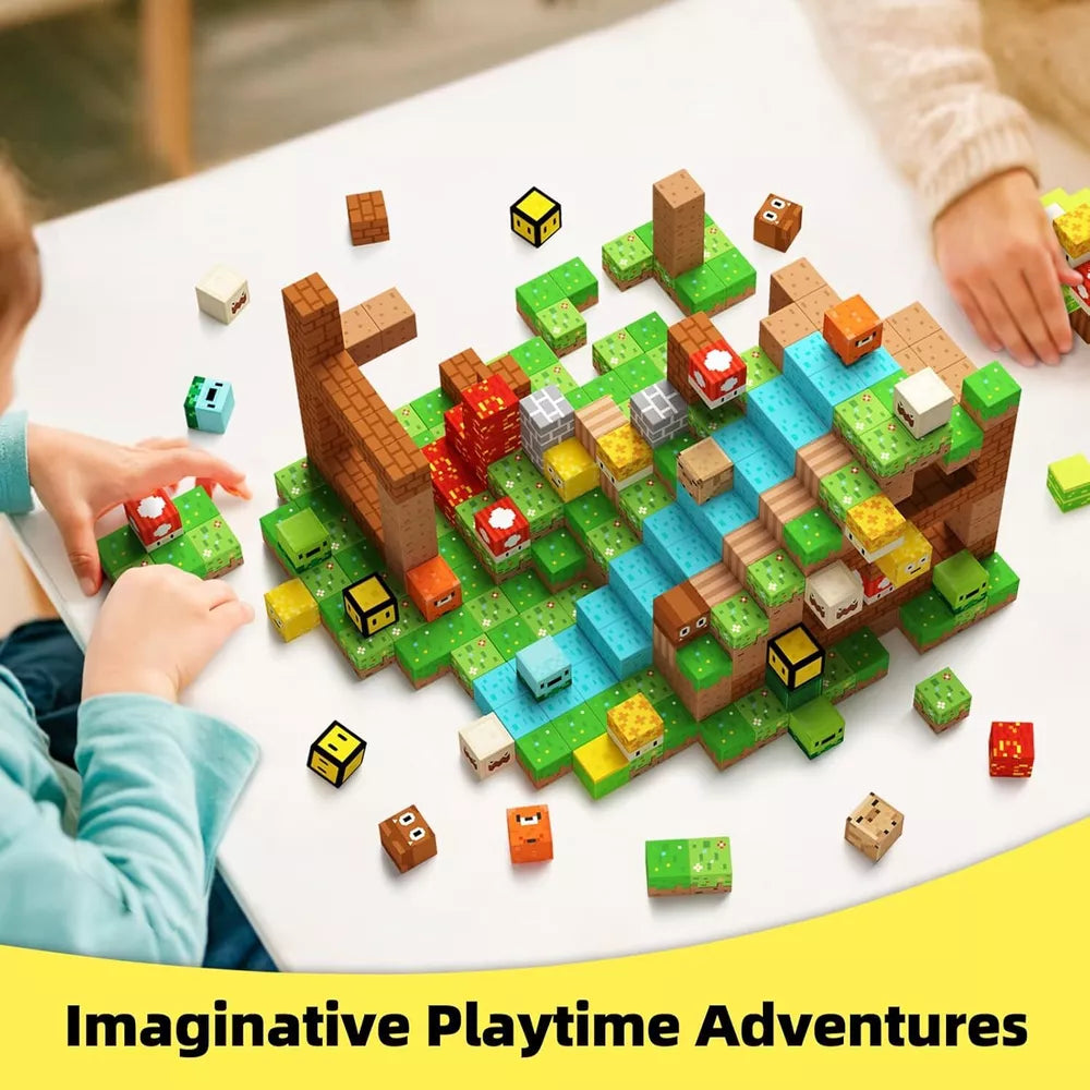 Good dex magnetic building cubes “build a 3d mag world for more fun” 100 Piece