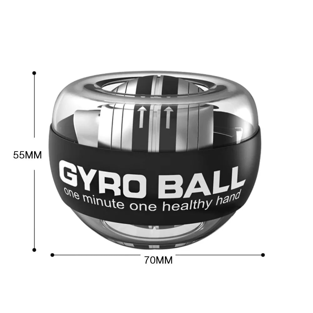 Gyro Ball Advanced Auto Gyro Wrist Hand Grip Forearm Rehab Strength Training