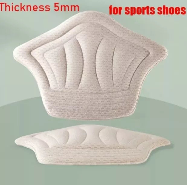 Heel Cushion Pads Self Adhesive Cushions for Extra Thick Bulk Boots UK slippers