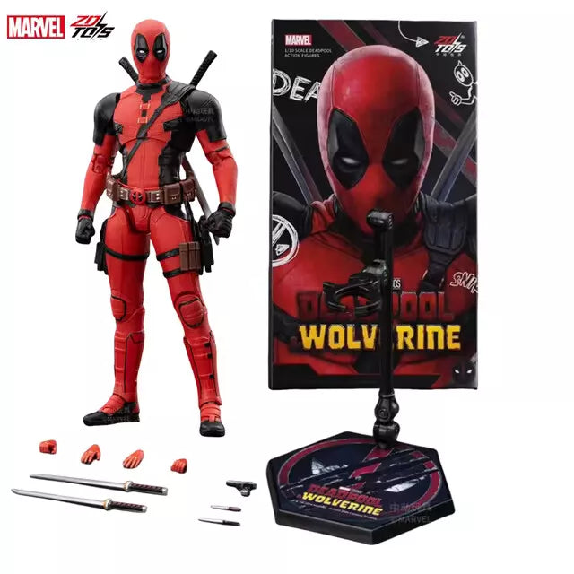 IN STOCK ZD Toy Deadpool & Wolverine Action Figure Toy Model Collection New 1:10