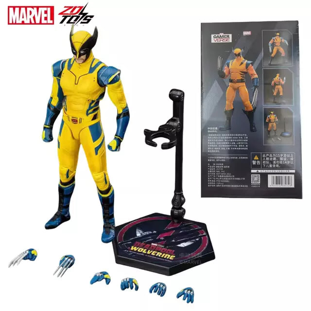 IN STOCK ZD Toy Deadpool & Wolverine Action Figure Toy Model Collection New 1:10