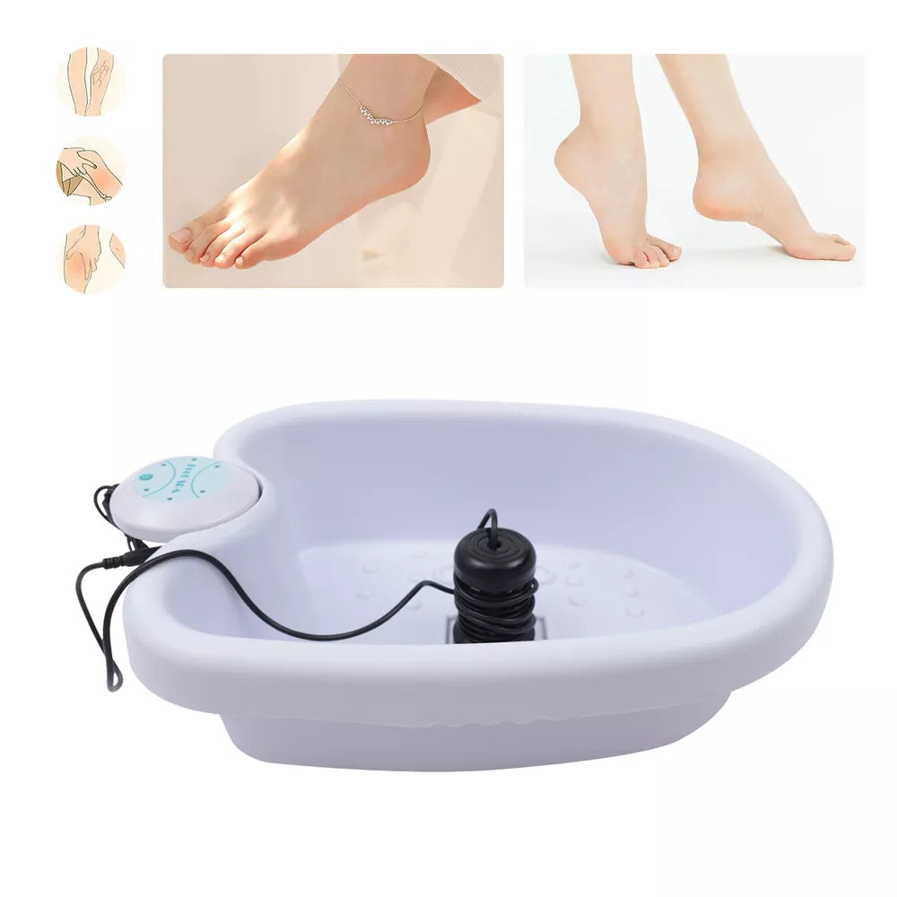 Ionic Detox Foot Bath Cleanse Spa Ion Kit Machine W/Tub Basin Array For Home USA